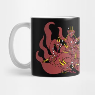 Koshi, the 8-headed, 8-tailed drunken dragon Mug